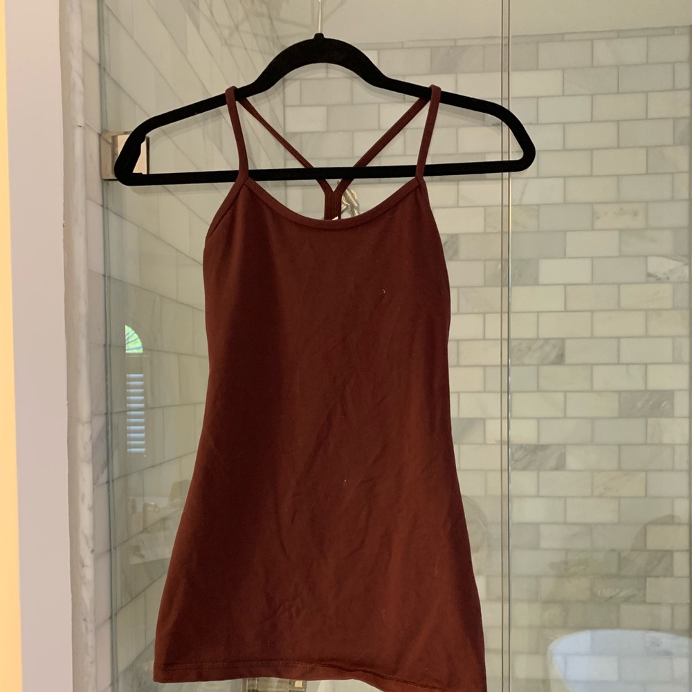 Lululemon Power Y tank - Maroon